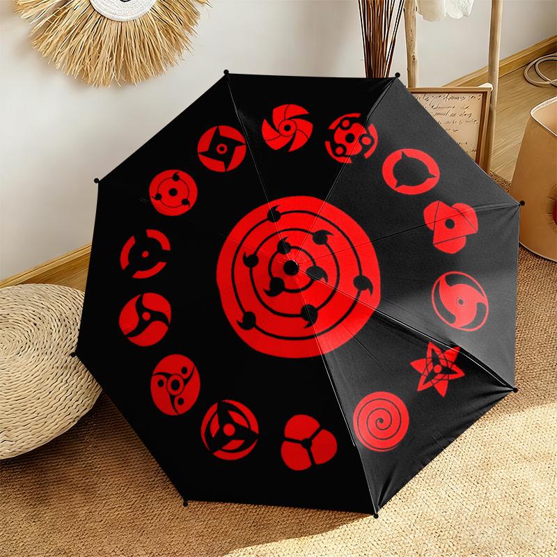 Famous Cartoon NARUTO Protagonist Uzumaki Naruto. Cartoon Umbrella, Folding, Home Essential, Iron Art, Outdoor Sunshade Umbrella, H1