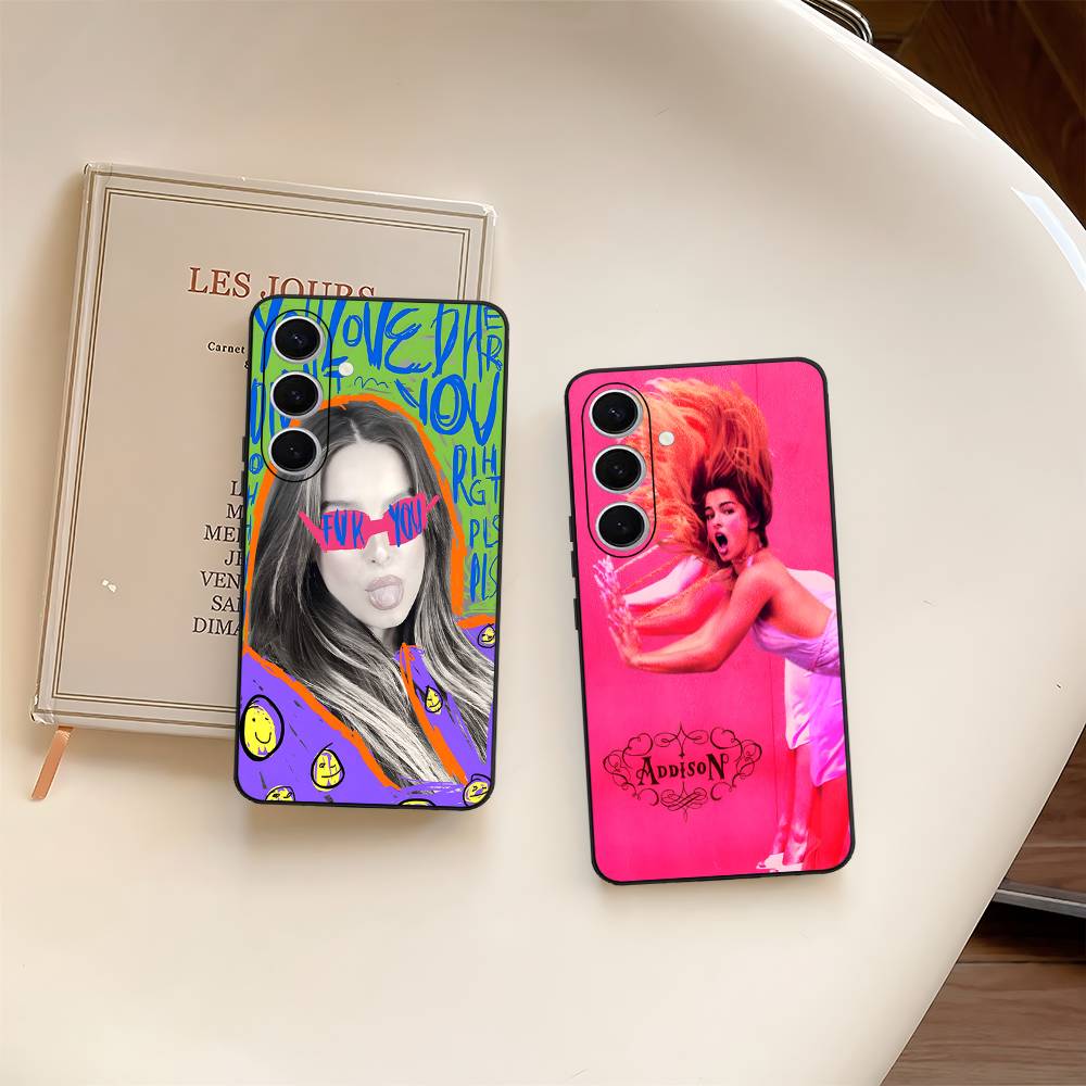 A-Addison Rae Phone Case For Samsung S 24 Fe 25 Ultra Plus 20 Lite 21 30 22 23 24 22 Ultra 5G Fundas