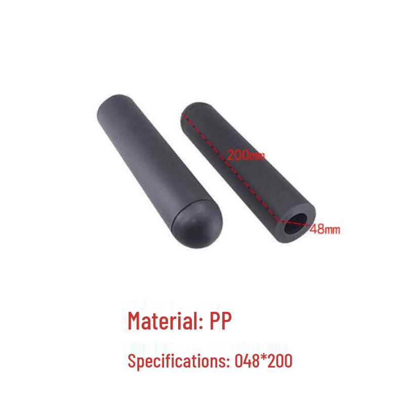 

Barbell Adapter Sleeve for 25 to 48/50mm Weights - Long/Short, Strength Training Accessory 48*200 No Step чёрный