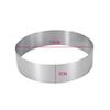 4/6/8 Inch Round Stainless Steel Cake Ring Baking Mold Biscuit Cutter English Muffin Ring DIY Tart Making Kitchen Basic Bakeware