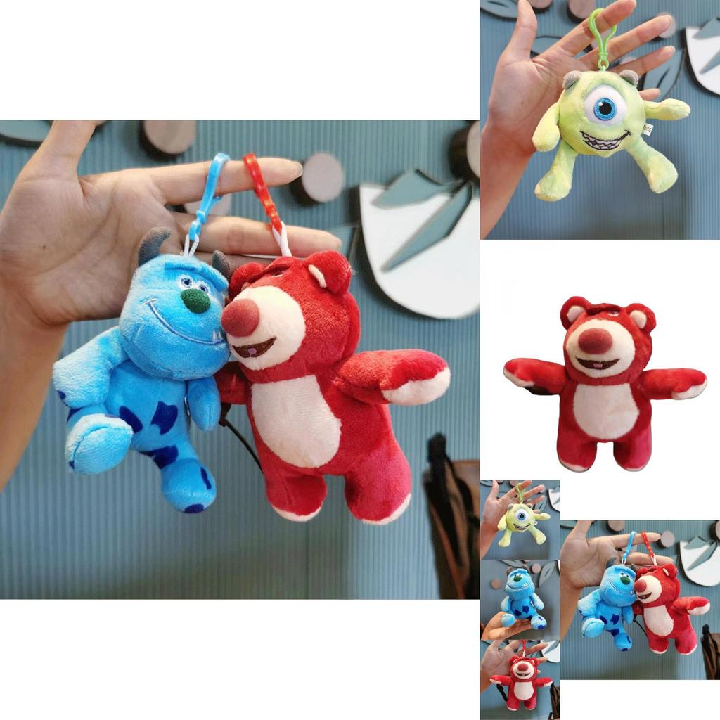 Adorable Cartoon Sulley Keychain Plush Toy Perfect For Kids And Collectors 15cm