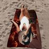 Shooting Game D-Doom Beach Towel Colorful Bath Towels For Girl Microfiber Quick Dry Custom Sand Free Beach Yoga Spa Gym Pool