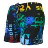 Men's Colorful Print Quick Dry Swimwear Men Trunks Swim Shorts Slim Fit Swimming Trunks for Beach Surf Beachwear
