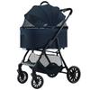 Lightweight Folding Pet Stroller for Small Dogs and Cats