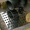 Stainless Square Floor Cover - Bathroom Hair Catcher, Filter Screen, -Clog Cover