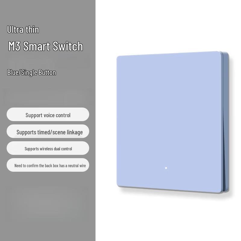 OLOEY Ultra-Thin Smart Touch Light Switch