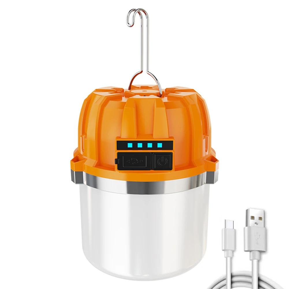 Portable USB Rechargeable LED Camping Lights Outdoor Emergency Lamp Bulb 500W High Power Lamp Battery Lantern BBQ Tents Lightin
