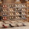 Plastic Shoes Storage Box Dust-proof Sport Shoe Display Case Sneaker Holder  Closet Organizer