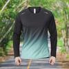 Men's Ice Silk Quick-Dry Long-Sleeve Sun Protection T-Shirt for Outdoor Activities