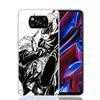 Kaisens Jujutsus Geto Suguru Case Phone Cover for Xiaomi Poco X3 Nfc X5 X6 X7 X4 Gt F7 Ultra F6 F5 Pro F4 F3 M5S M5 M4 M3 5G Tre