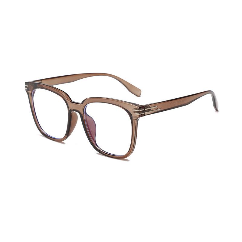 

Новая сверхлегкая оправа для очков TR90, женская простая оправа для очков в черной оправе, мужские простые очки для близорукости, синие очки Joker.