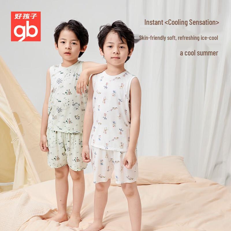 Goodbaby Kids' Summer Mosquito Repellent Vest & Shorts Set