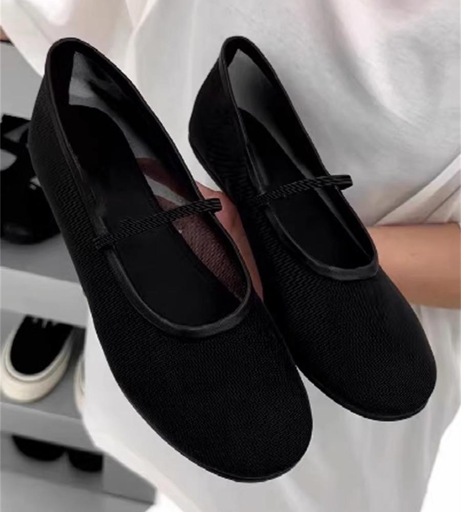 2024 Σχεδιαστής Καλοκαιρινές Γυναικείες Διχτυωτές Μπαλαρίνες Αναπνεύσιμες Mary Janes Casual Μονοπάπουτσα Εσπαντρίγιες Γυναικείες Υπαίθριες Λόφερς