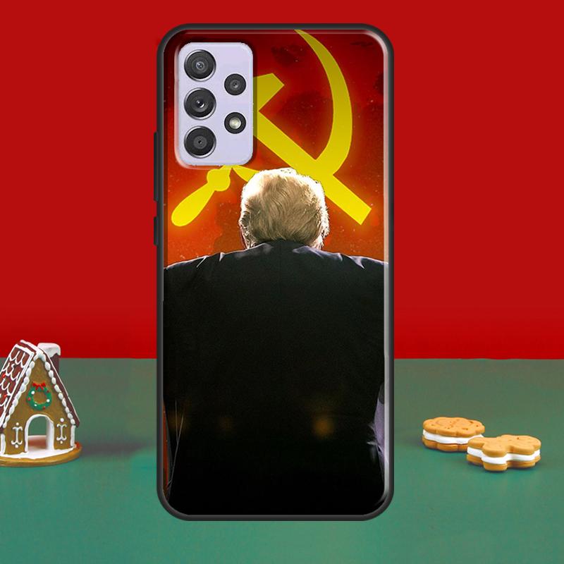 USSR Flag Soviet Union Case For Samsung A52S A12 A32 A42 A52 A72 A51 A71 A31 A11 A40 A50 A70 A21S Phone Cover