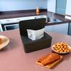 Dustproof Flushable 1pc Sealed Wipes Dispenser Easy To Clean, Space Saving for Desk, Office, Kitchen, Bathroom Vanity