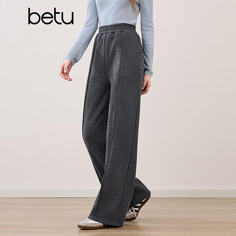 

Betu Women s 2025 Autumn Casual Wide-Leg Trousers L