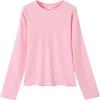 Autumn Gram Elastane Yarn Women's Waist Slim Slim Slim Crew Neck Shirt Bottoming Shirt Top Casual Long Sleeves