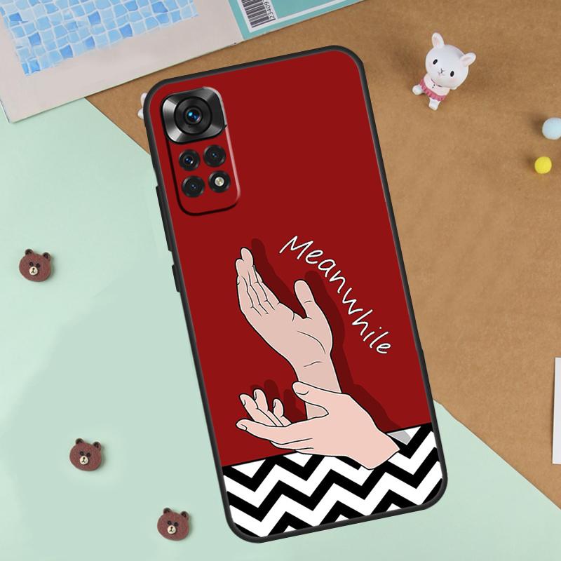 Twin Peaks Meanwhile Case For Xiaomi Redmi Note 14 13 12 9 10 11 Pro 10S 11S 12S Cover For Redmi 13C 10C 12C 14C