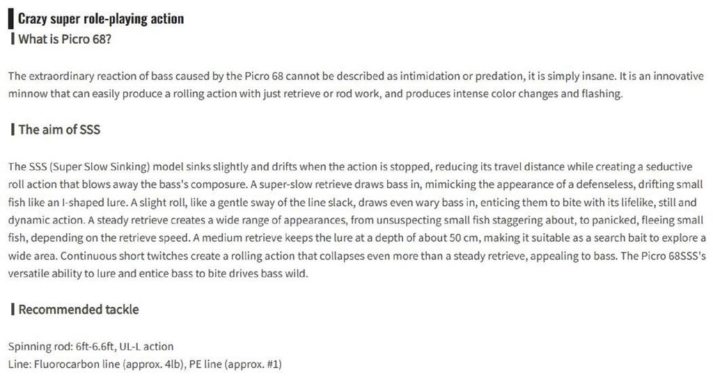 OSP Nălucă scufundătoare Picro 68SSS KD-27 (0828)