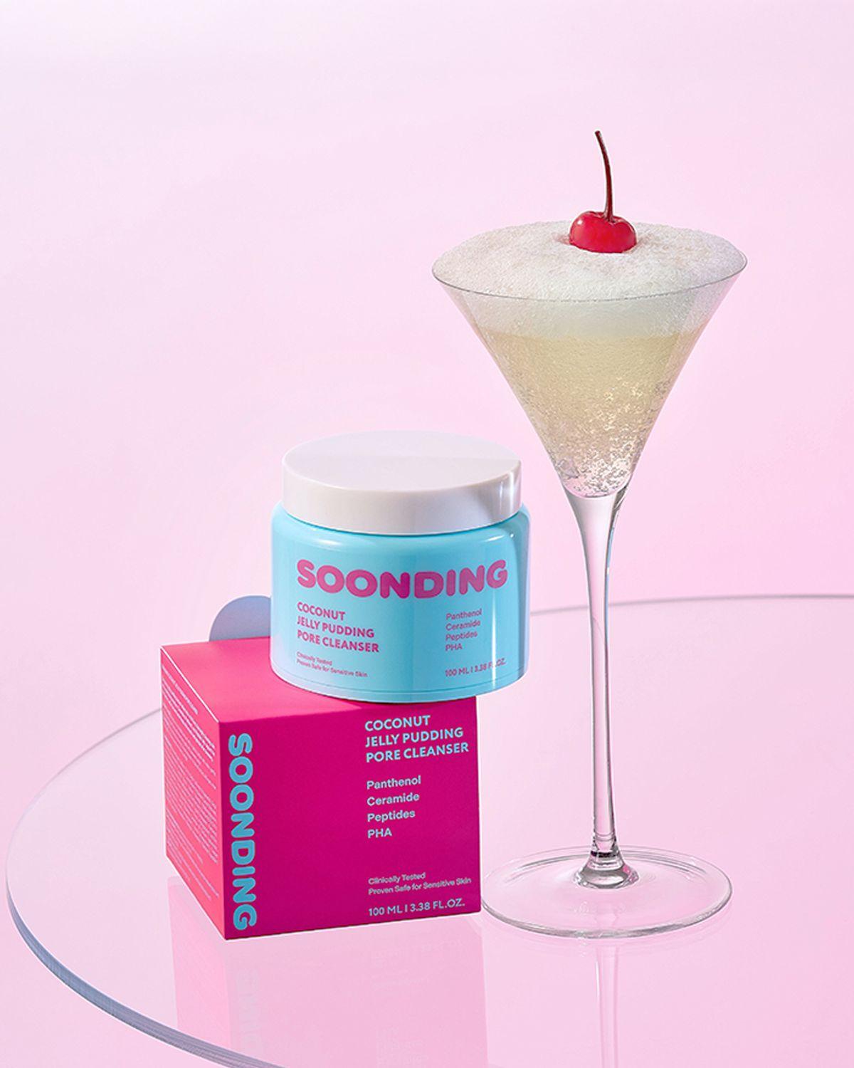 Sunding Coconut Jelly Pudding Pore Cleanser 100ml Dual Set
