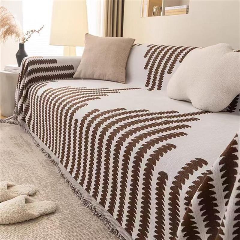 Universal Sofa Towel Sofa Cover Anti-cat Scratch All-season Chenille Living Room Sofa Cover Blanket all-inclusive Anti-Slip Sofa Towel, Couch Cover