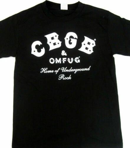 Футболка CBGB Punk Rock футболка Рок-музыка Андеграунд Панк-группы OMFUG XL