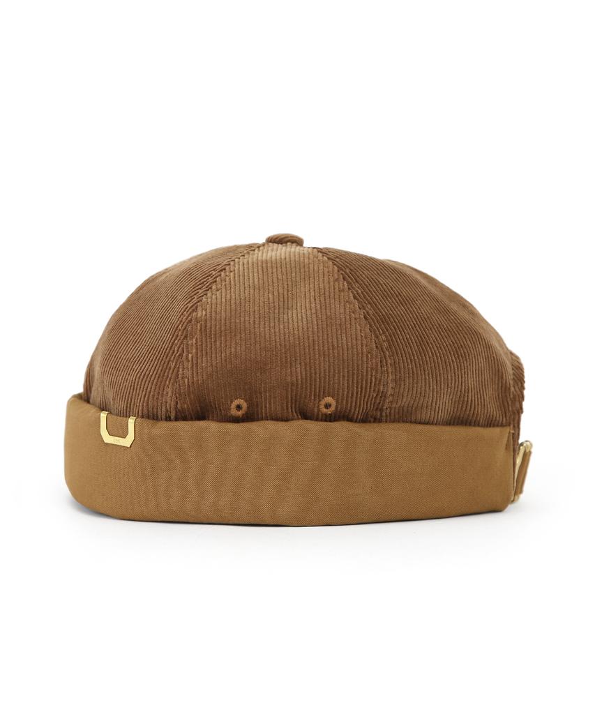 Eondeokeonteulolseutyudio Corduroy Brimless Cap Half Moon / Corduroy Mix / Desert