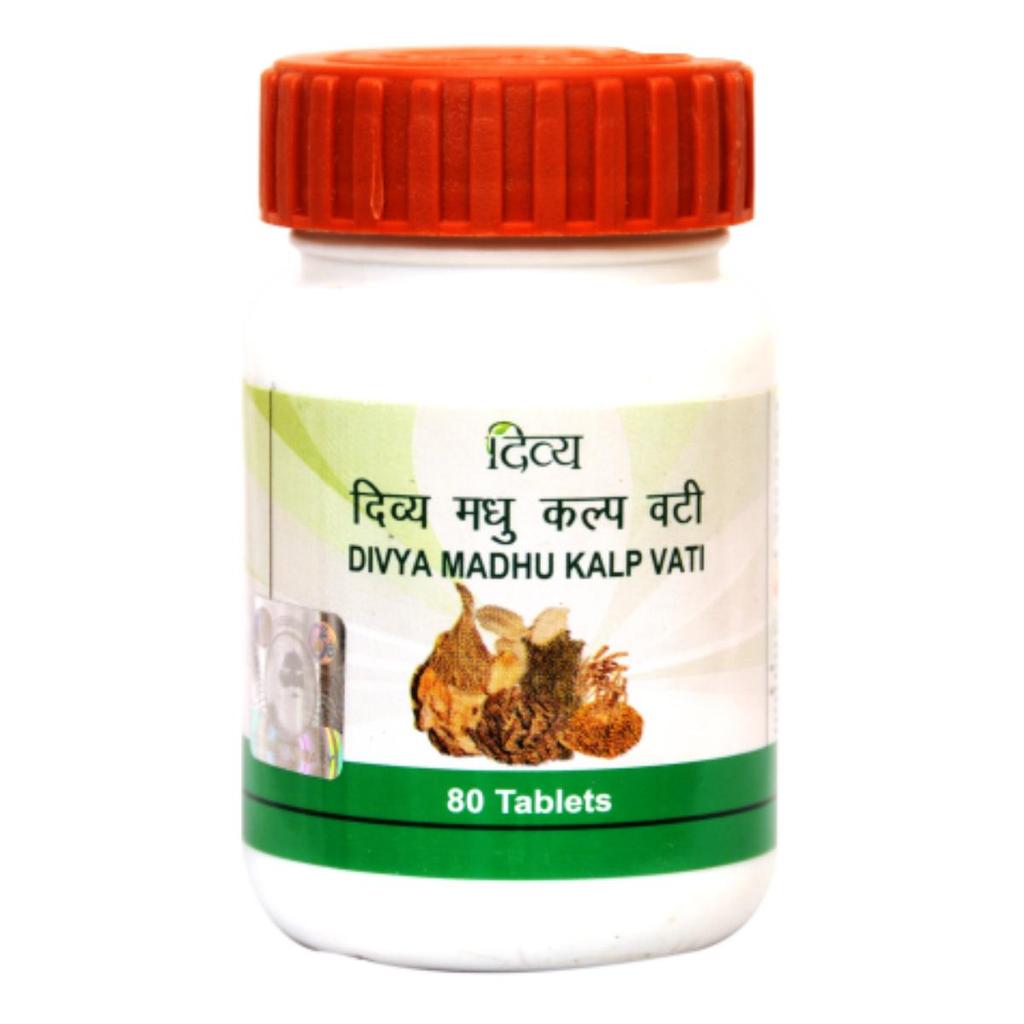 Patanjali Divya Madhu kalp vati, Madhu Kalp 80 Tabletten