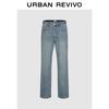 UR2026 Men's Vintage Washed Denim Long Pants