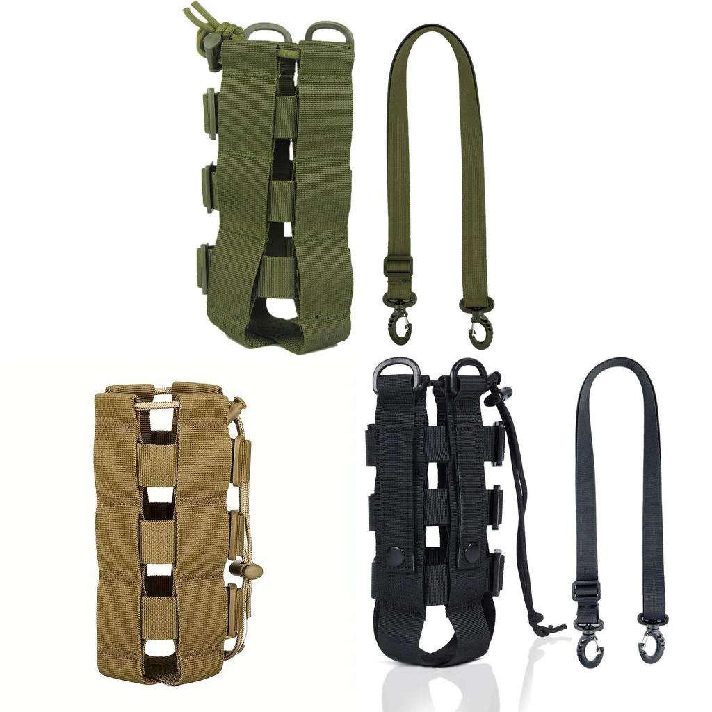 Multifunction Water Cup Sleeve For Camping With Durable Fabric And Carrying Handle