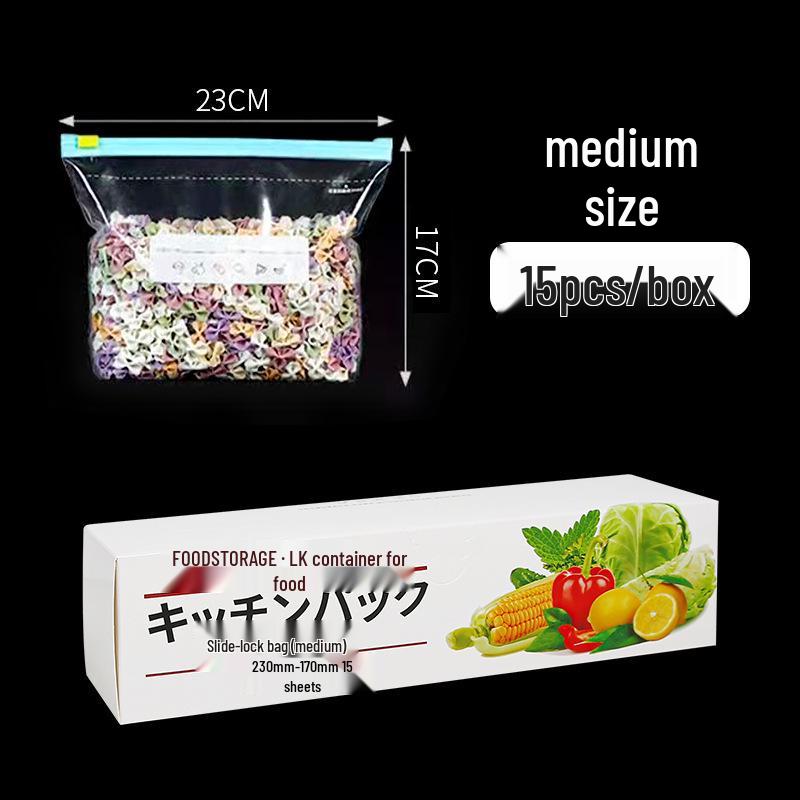 Nuts Fresh-Keeping Self-Sealing Ziplock Food Grade Storage Bags for Refrigerator