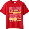 Solid Color Teeshirt Unisex Crew Neck Tshirt Plus Size Grandpa Is My Name Cricket Is My Game Trendy For Her Tee Shirt Basic Tee