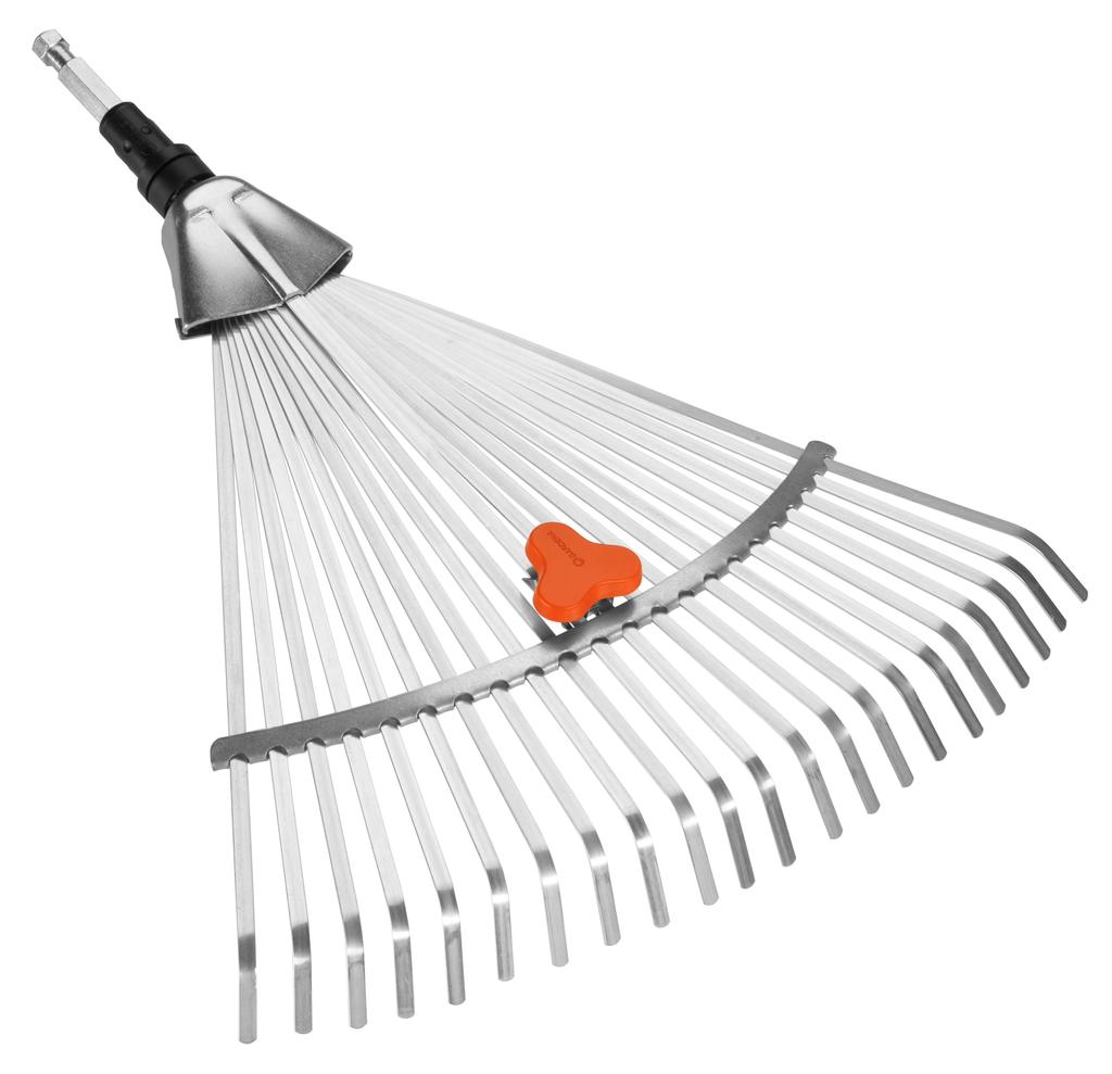 GARDENA Ocelový Kombi Produkt Až 25 Hrábě, Systém, 03103-20, Stříbrný. Záruční roky.