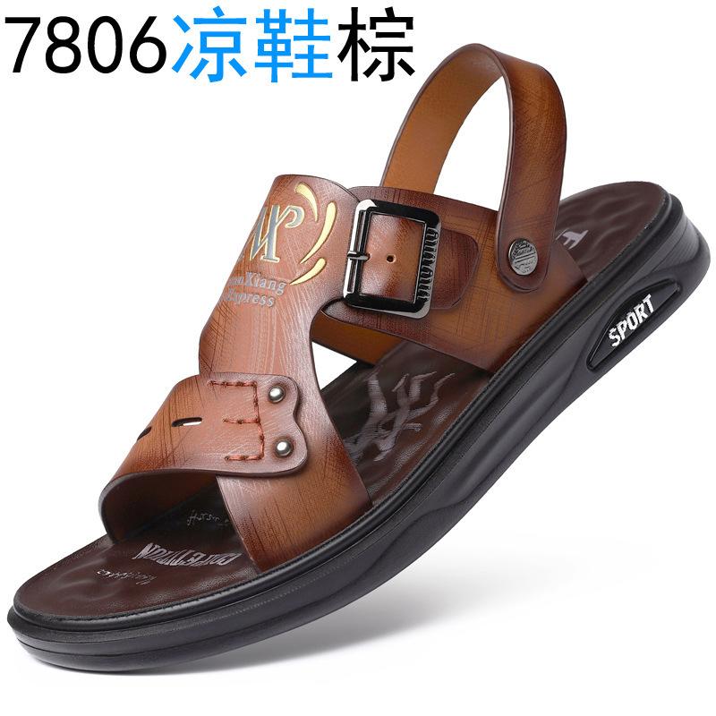 

Sandals men s microfiber beach shoes men s foreign trade summer new cool slippers dual-purpose sandals comfortable casual shoes men s shoes 46
