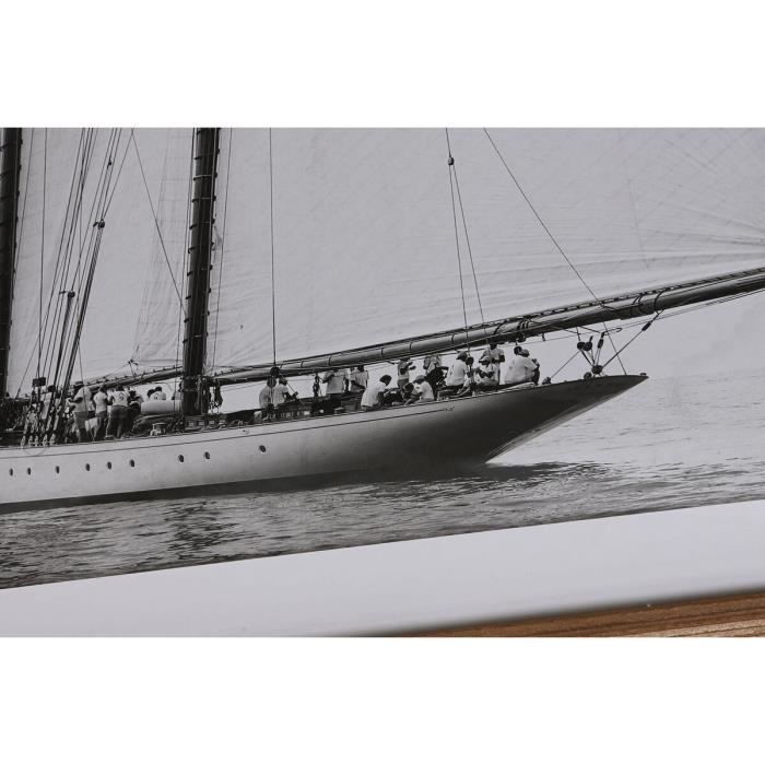 Frame - Sailboat - White - 60 X 2.5 X 80 Cm - Set of 2