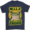 MILF Man I Love Frogs Mens T-Shirt 100% Cotton