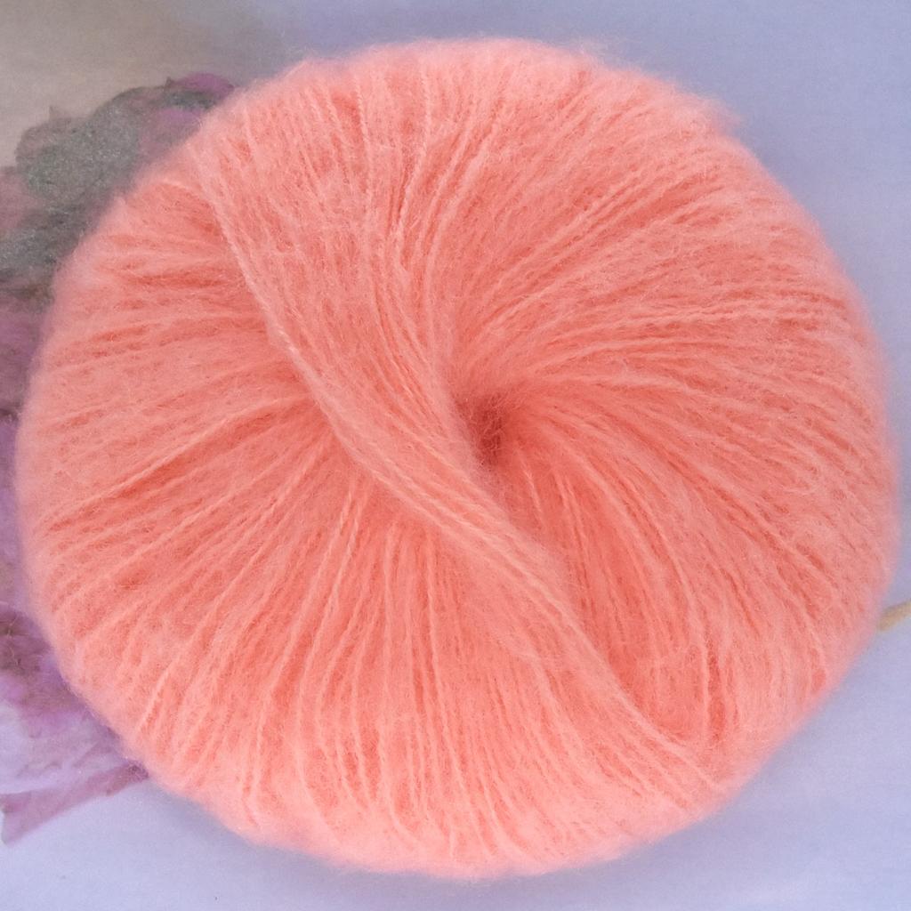 6pcs 150g/5.28oz Mohair Yarn Blend - Ultra Soft Luxury Yarn for Knitting & Crochet DIY Recycled Cotton Yarn for Home Decor Craft Raffia Yarn Supplies