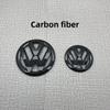 2Pcs Car Front Grill/Rear Emblem Lid Covers Logo Sticker For Volkswagen VW GOLF 5 6 7 8 MK5 MK6 MK7 MK8 POLO Scirocco sportvan zj3