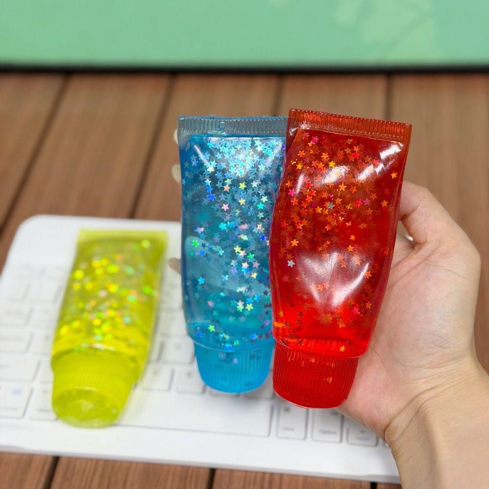 Sensory Facial Cleanser Fidget Shapeable Squishy Toy Children Toothpaste Squishy Toy Kids & Adults
