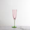 Shangqi French Style Petal Plastic Champagne Flute Set