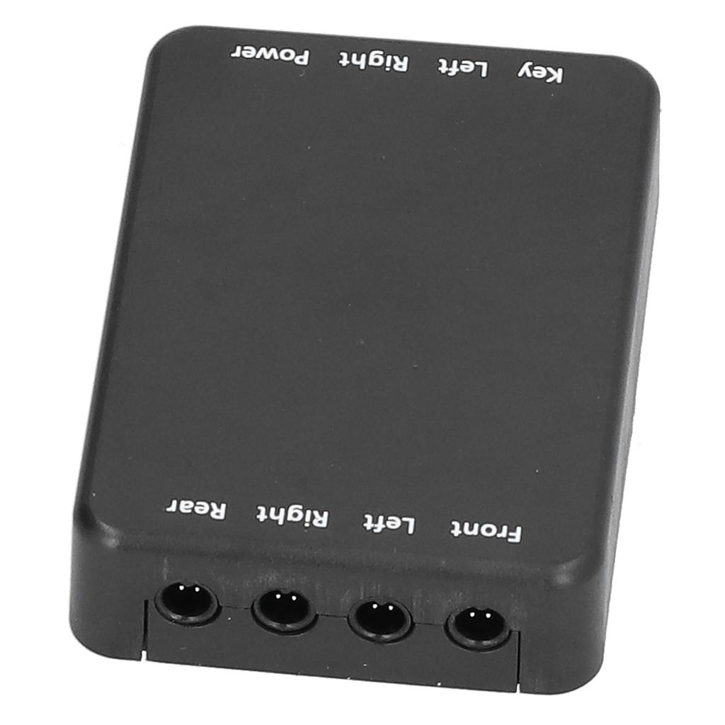 4 Way Car Video Switch 360 Degree Panoramic Rearview Camera Control Box System Universal