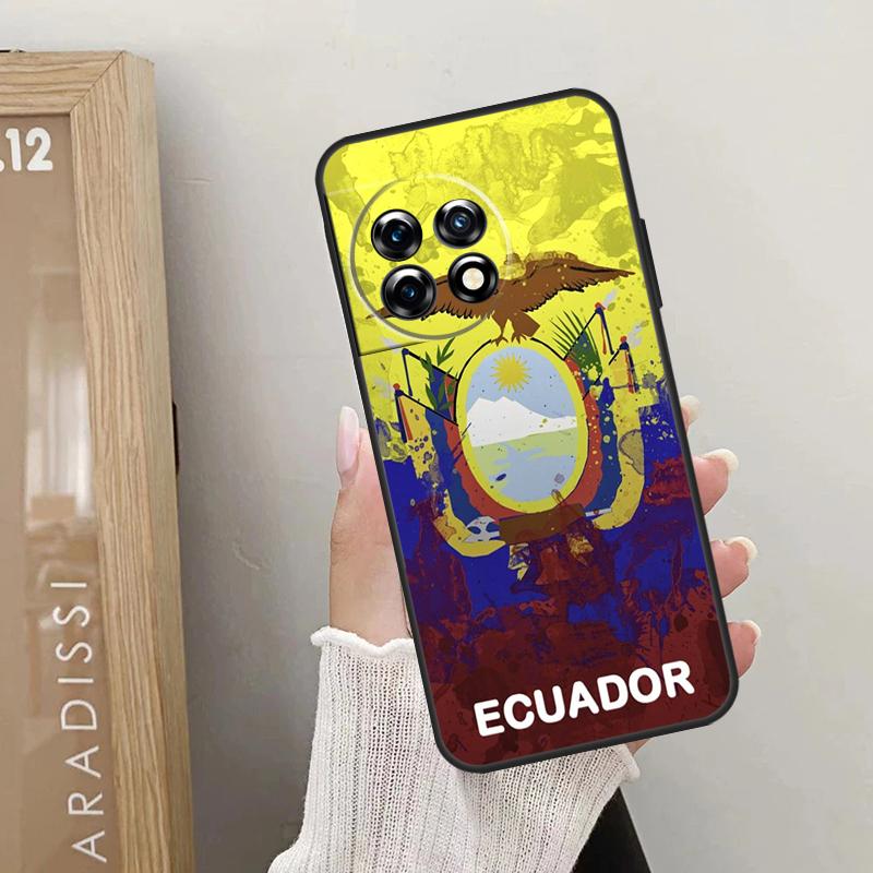 

Ecuador Flag Case For OnePlus Nord 5 CE 4 3 2 Lite N20 N30 OnePlus 15 13 12 R 10T 13T 10R 8T 9 10 11 Cover OnePlus Nord 4