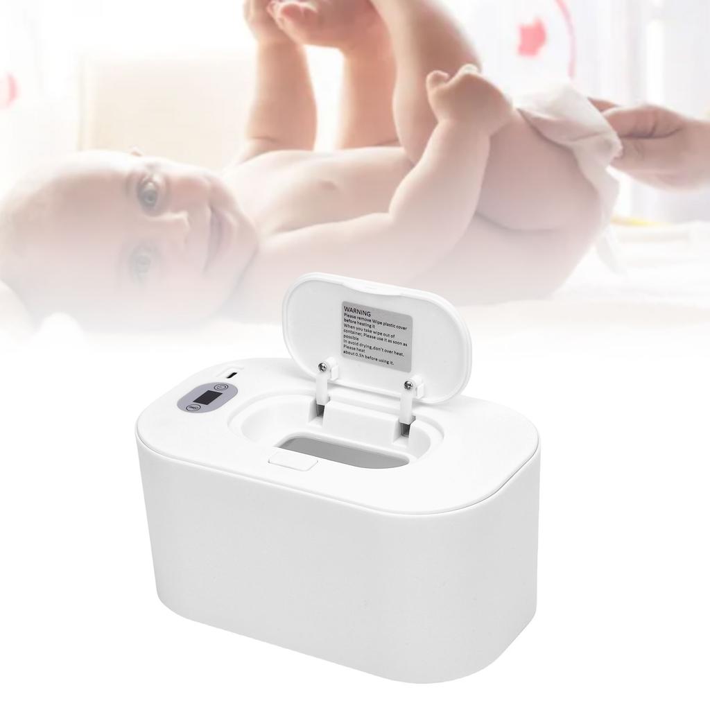 Wipe Warmer Safe USB Powered Fast Even Heating Portable Wipe Heater for Home Car Outdoor