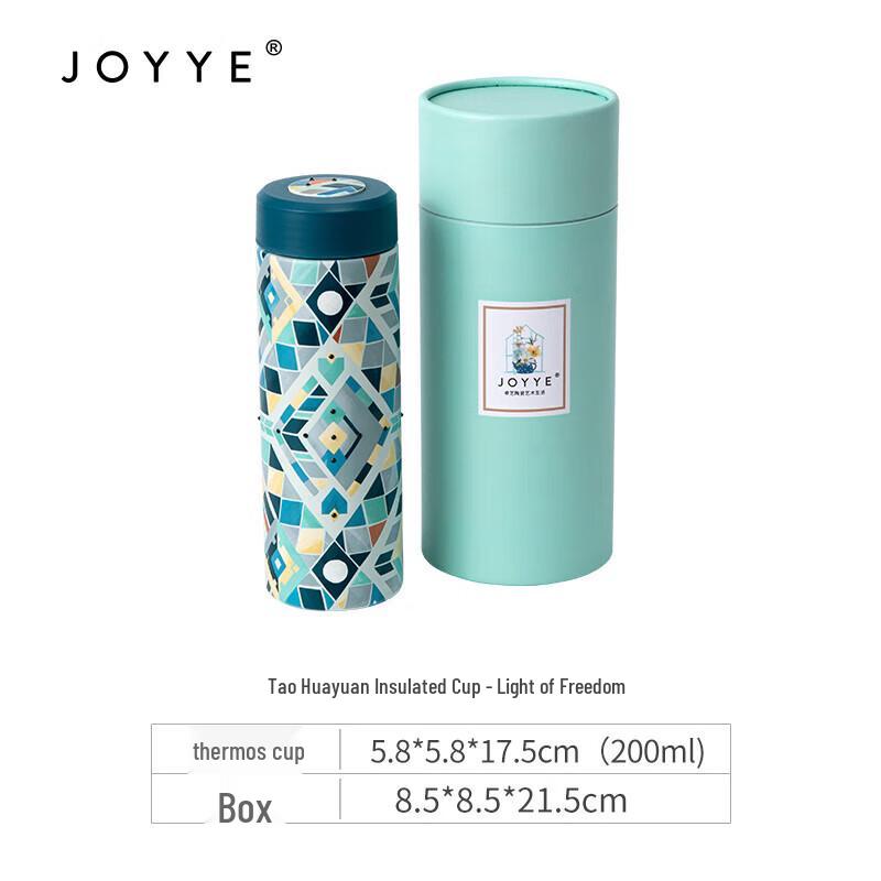 

JOYYE Taohuayuan Ceramic Lined Insulated Thermos Cup