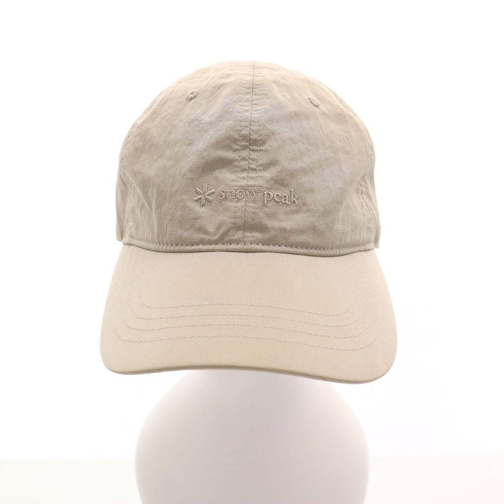 Used snowpeak Snow Peak Cap L Greige Hat Men's Old Clothes