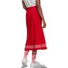 adidas Originals Knit Midi Skirt Vivid Red Women IB2022