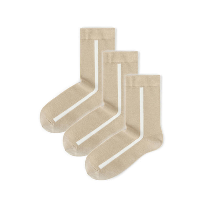 Women's Socks WBT-35 Beige 3-Pair Set