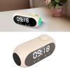 Wireless   Speaker RGB Lighting Strong Bass Temperature Display Voice Broadcast FM Radio Mirror Alarm Clock