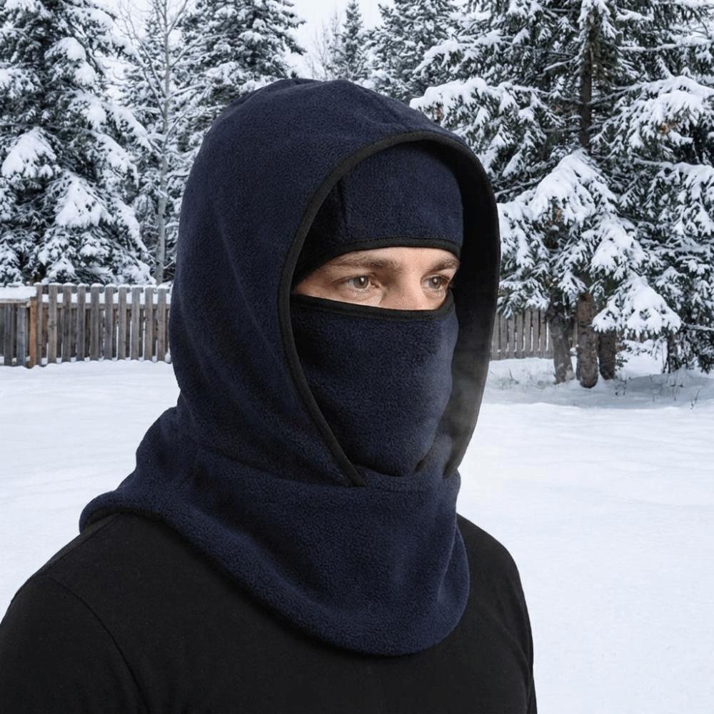 Neck Protection Balaclava Cycling Cap Facial Mask Ear Protection Hat Warm Hat Mask Mountaineering