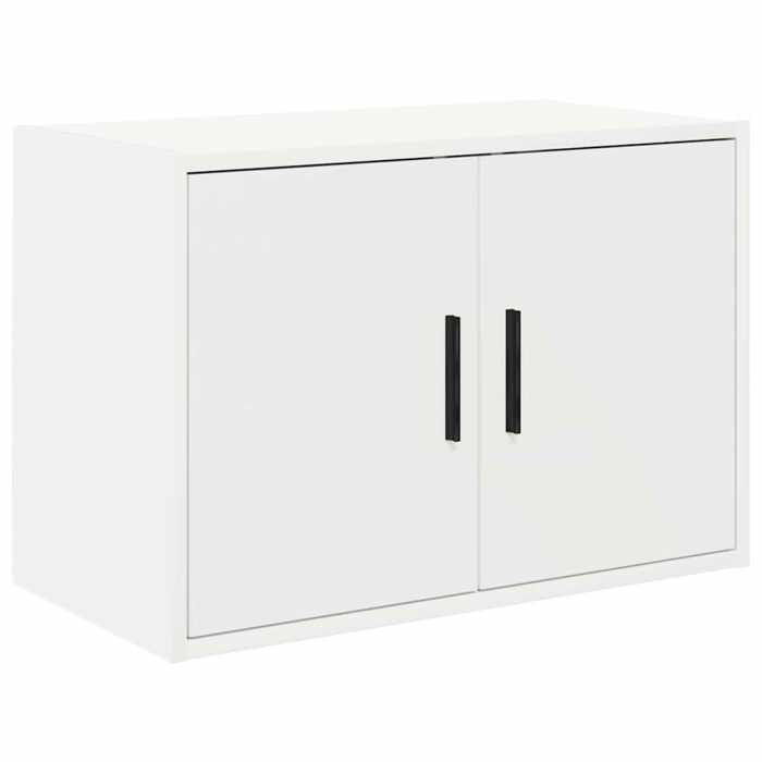 VidaXL Armoire murale de garage blanc bois d'ingénierie 860643